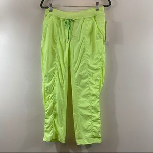 lululemon athletica Neon Yellow Track Pants